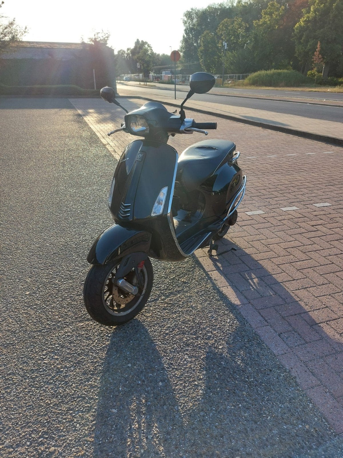 vespa sprint 80cc FULL MALOSSI, Fietsen en Brommers, Scooters | Vespa, Ophalen, Zo goed als nieuw, 80 cc, Benzine