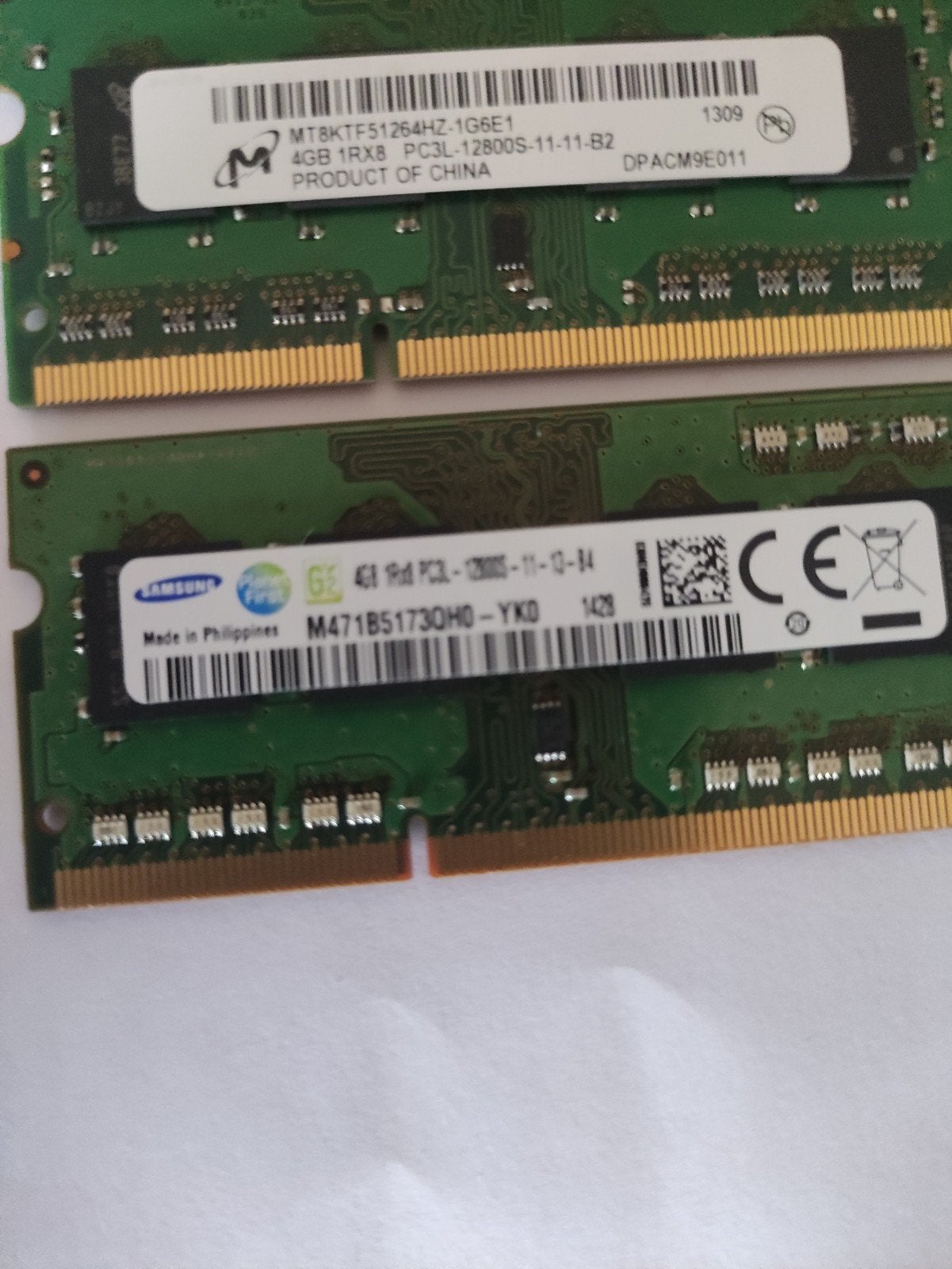 Laptop geheugen., Ophalen, Overige soorten, Refurbished, Laptop
