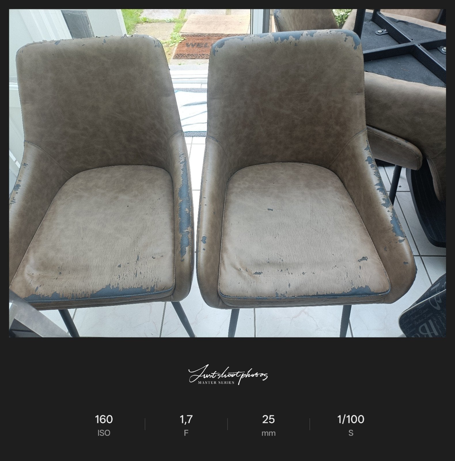 gratis stoelen, Enlèvement