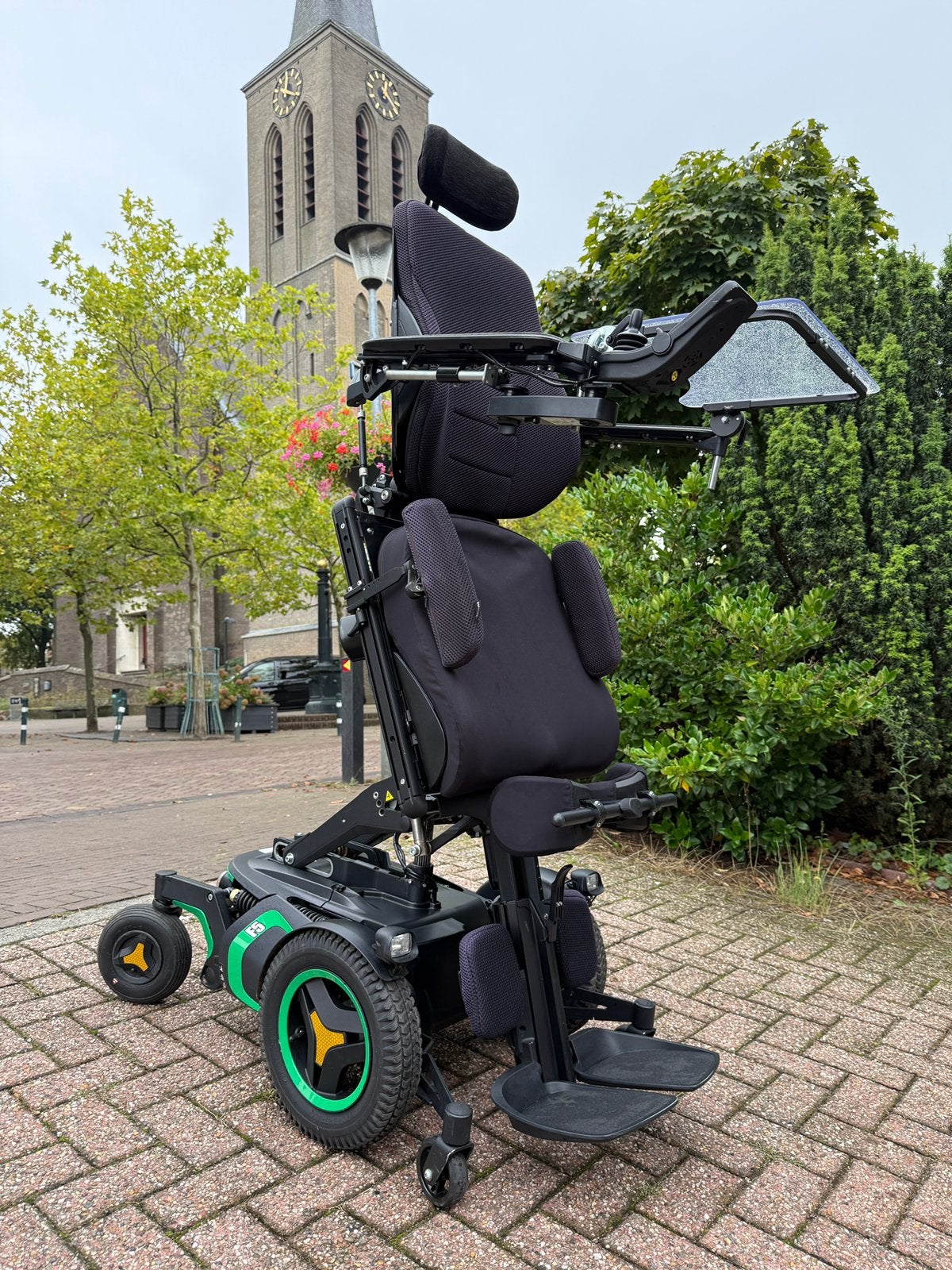 Fauteuil roulant électrique Permobil F5 Corpus VS 12/h..., Divers, Enlèvement ou Envoi, Comme neuf, Fauteuil roulant électrique