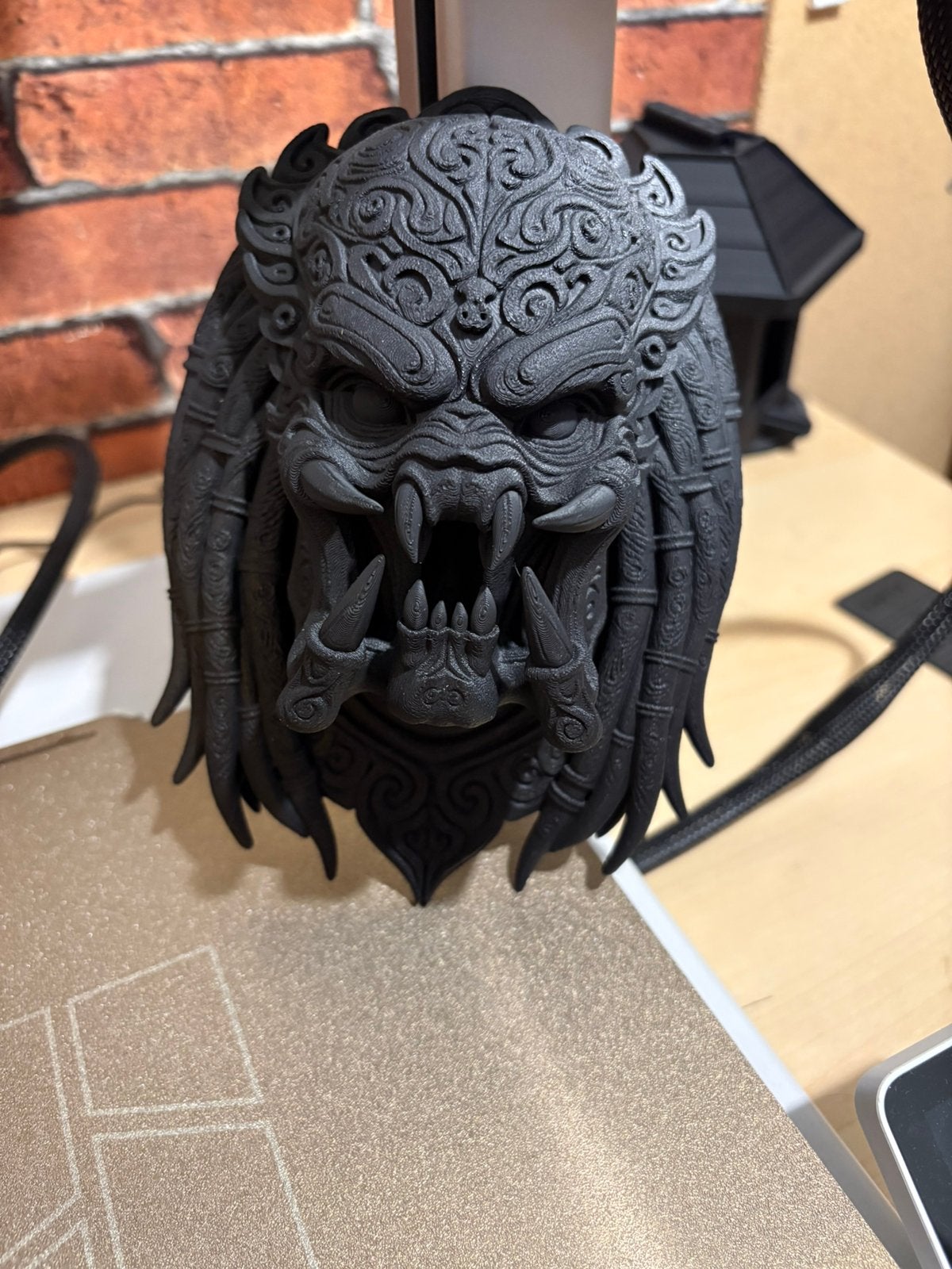 predator deco mural 3d, Maison & Meubles, Accessoires pour la Maison | Décorations murale, Enlèvement ou Envoi, Plastique, Objet de décoration
