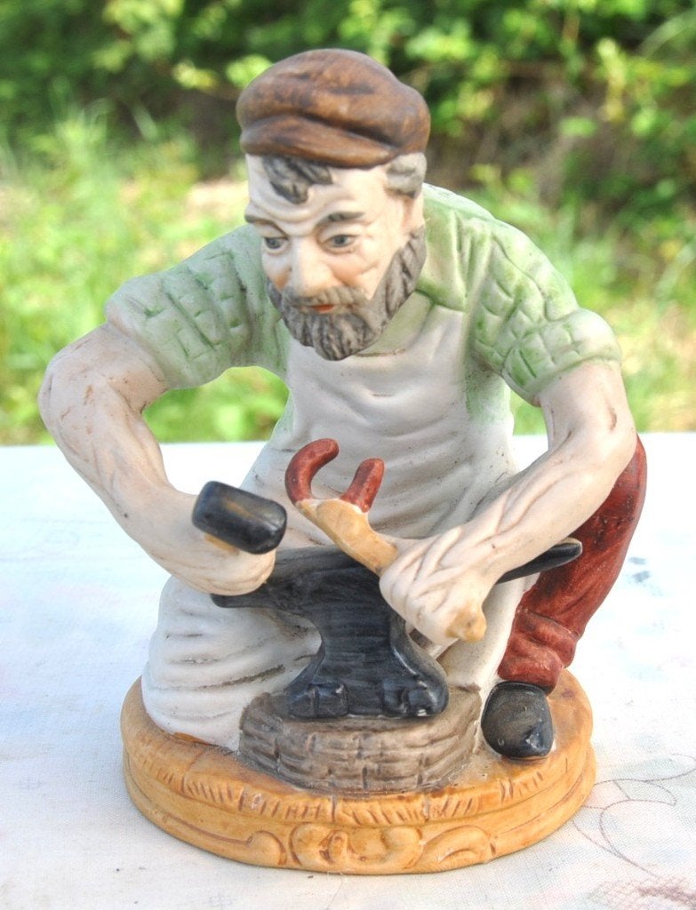statue maréchal ferrant, Enlèvement ou Envoi, Utilisé