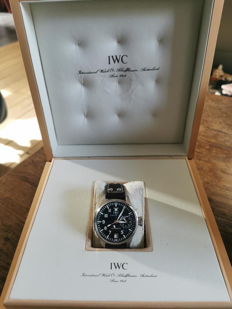 Iwc big pilot 5002, Montre-bracelet, Autres marques, Enlèvement ou Envoi, Cuir