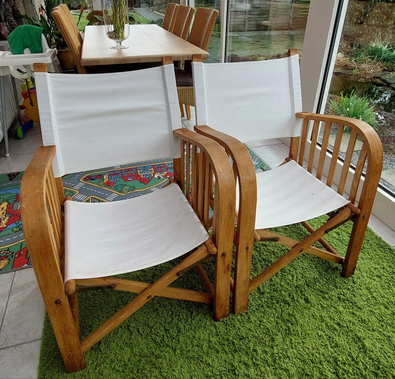 Torck stoelen, Ophalen, Gebruikt, Hout, Inklapbaar