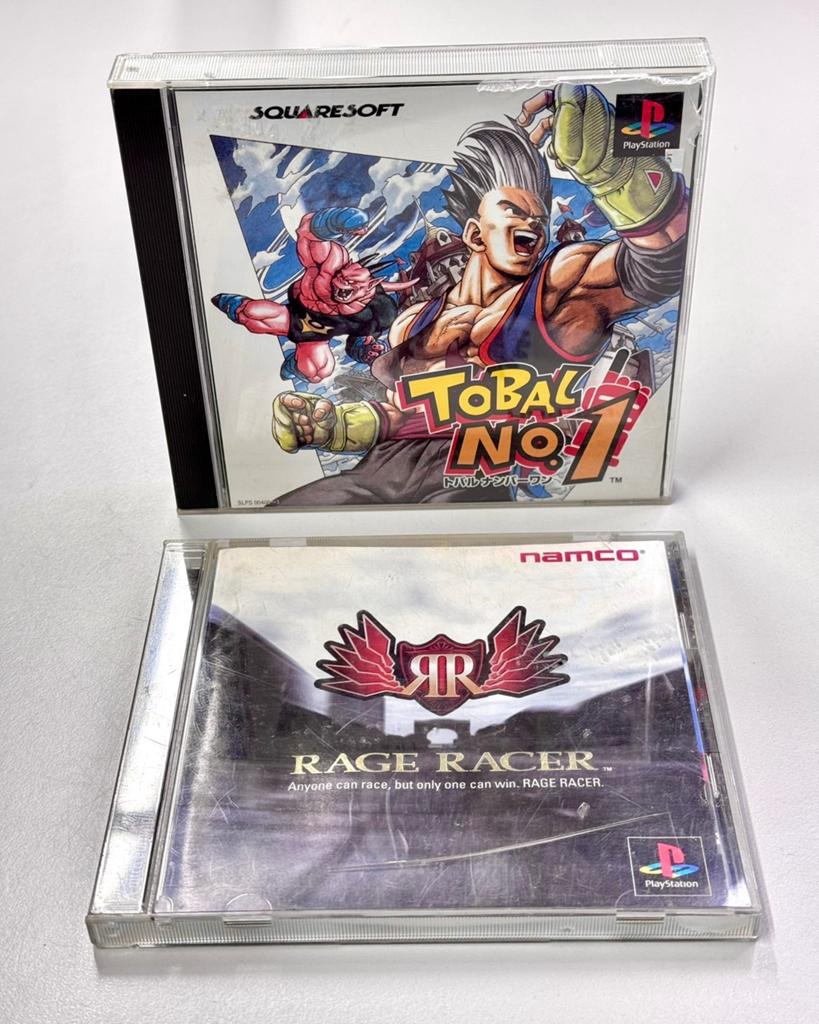Playstation 1 PS1 Rage Racer + Japan Import Tobal No. 1 JPN, Consoles de jeu & Jeux vidéo, Jeux | Sony PlayStation 1, Enlèvement ou Envoi