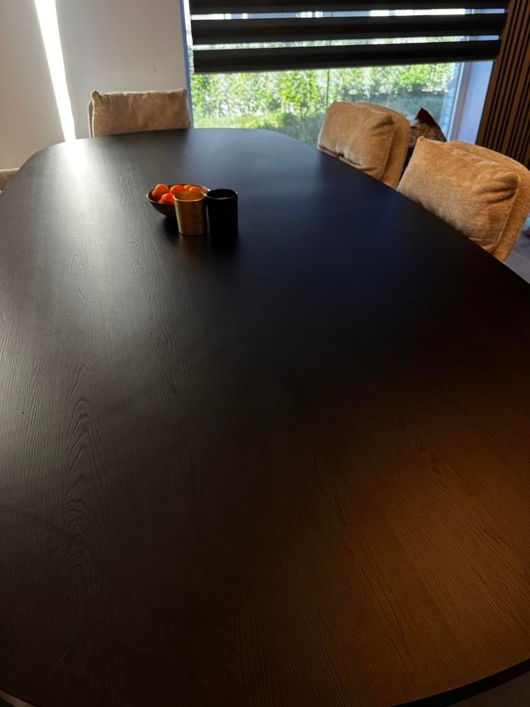 Eettafel Melamine 230x119 WEBA, Ophalen, Zo goed als nieuw