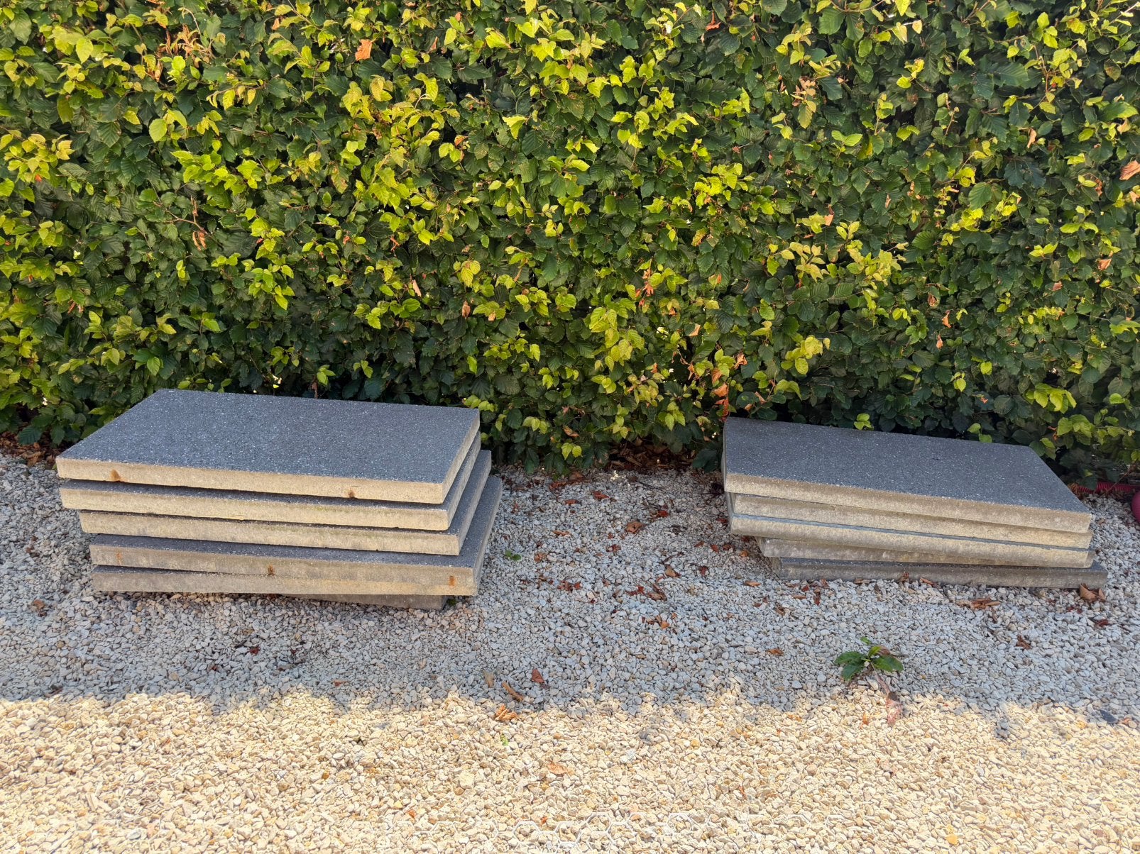 11 stuks stapstenen, Tuin en Terras, Ophalen, Gebruikt, Beton