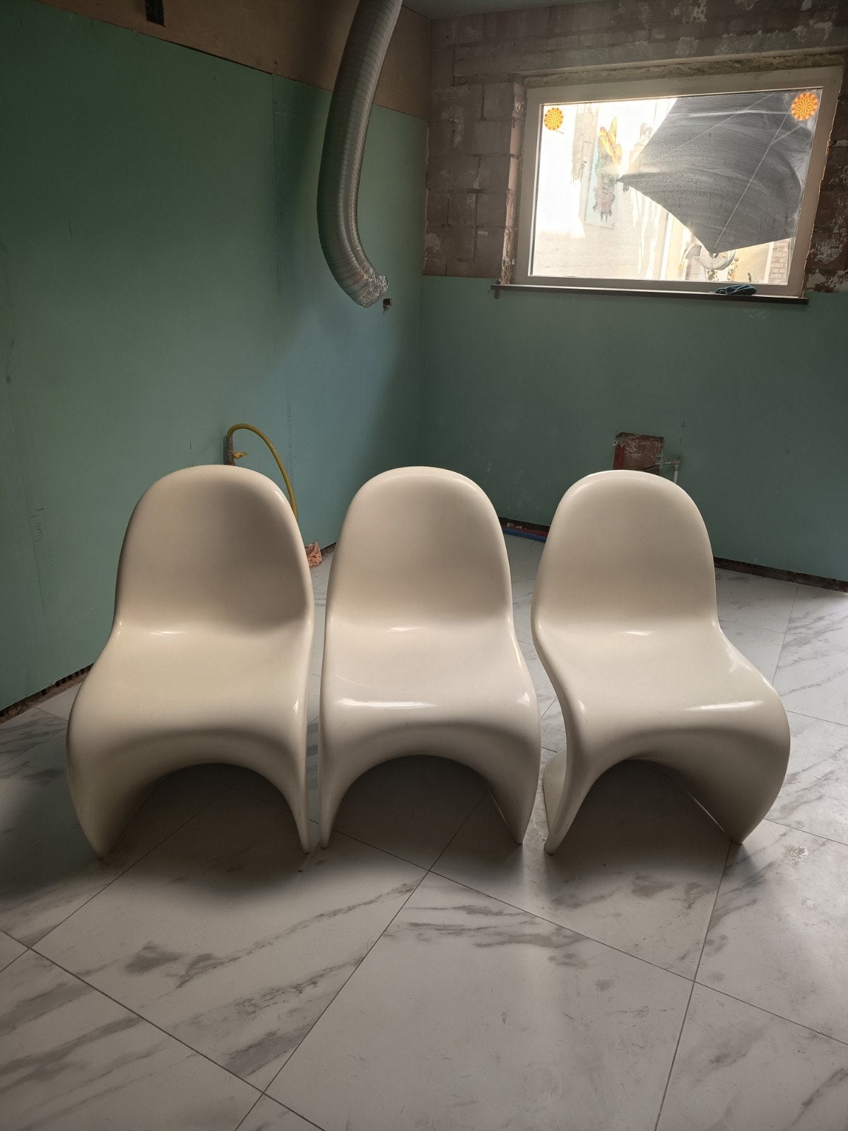 Verner Panton design stoelen 3 stuks, Enlèvement
