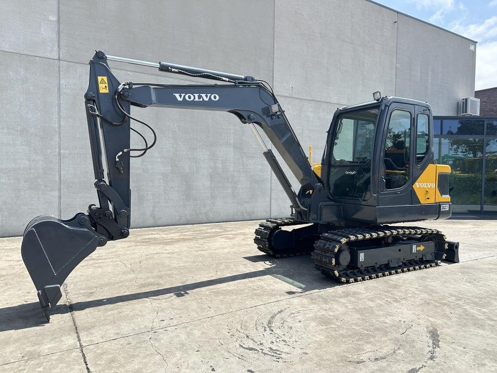 2018 Volvo EC55D Midi-graafmachine, Graafmachine