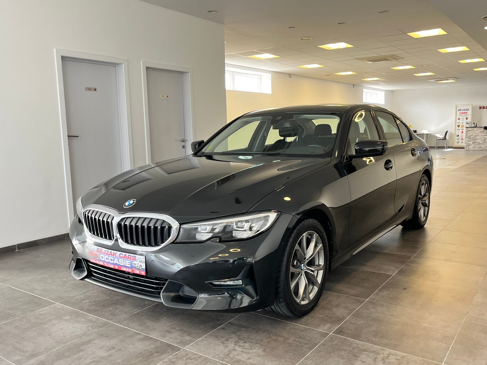 BMW 318D 2.0 Diesel 2020 Automatique 163ch 2020 150.000 km, Cuir, Euro 6, Entreprise, Carnet d'entretien