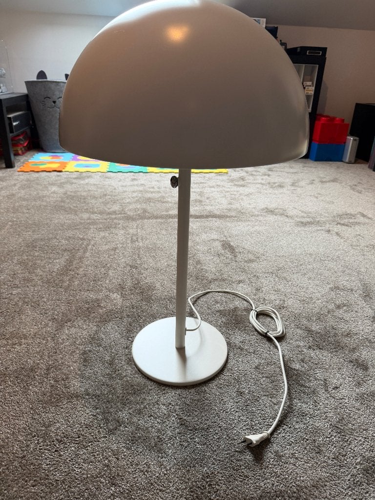 IKEA 365+ BRASA tafellamp / bureaulamp (B0726), Ophalen, Vintage, Wit, E27 (groot)