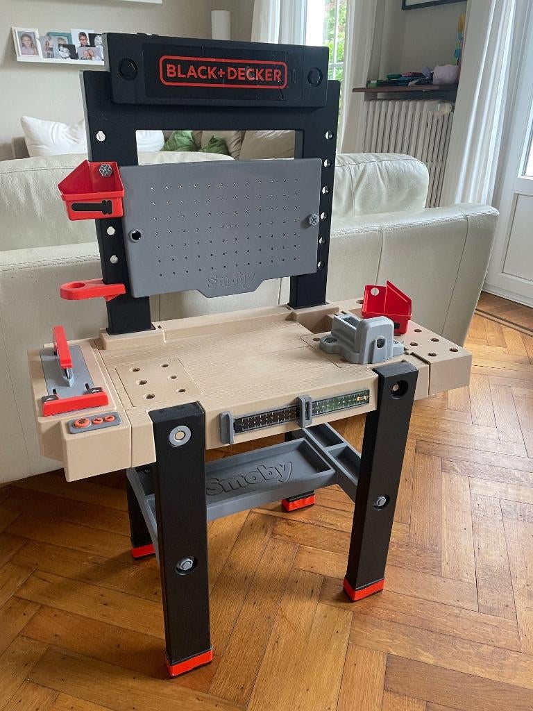 SMOBY Black & Decker Werkbank voor kinderen, Ophalen, Gebruikt, Jongen of Meisje