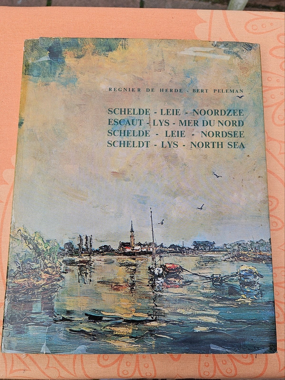 kunstboek Schelde - Leie - Noordzee (NL-FR-EN-DE), Ophalen of Verzenden, Gelezen
