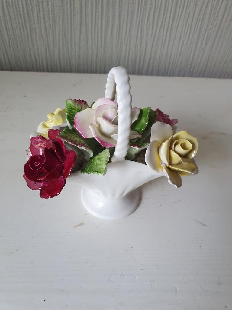 Corbeille à fleurs Royal Doulton -12,5x12x8,5 cm- Angleterre, Enlèvement ou Envoi