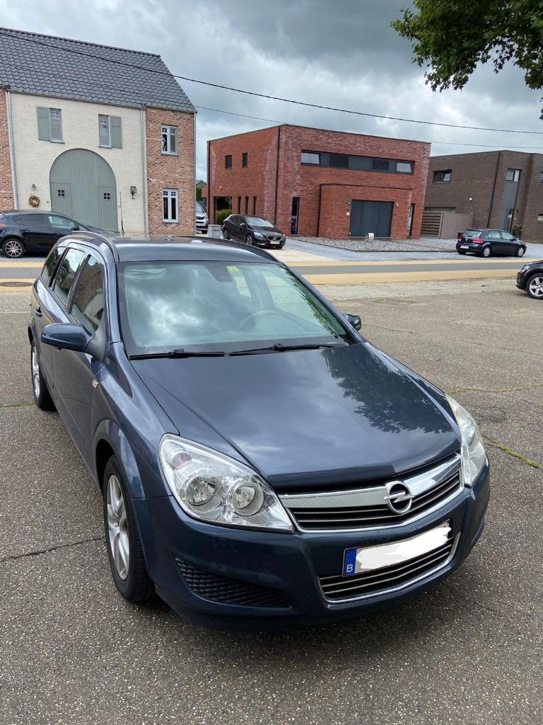 Opel Astra Wagon 1.4 Essence (2008) — LEZ OK, Autos, Achat, Boîte manuelle, Noir, 5 portes