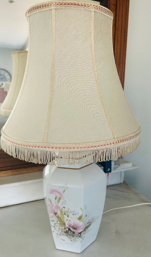 Tafellamp zachte pasteltinten Limoges, Ophalen