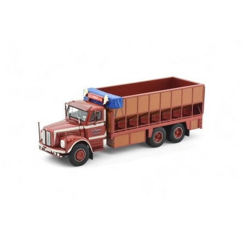 Tekno Scania Vabis L56 Torpedo 6x2 rigid truck Peeters, Enlèvement ou Envoi, Neuf, Bus ou Camion, Tekno