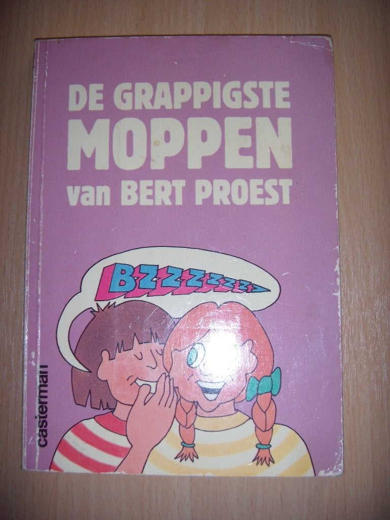 De grappigste moppen van Bert Proest, Ophalen of Verzenden, Gelezen, Moppen