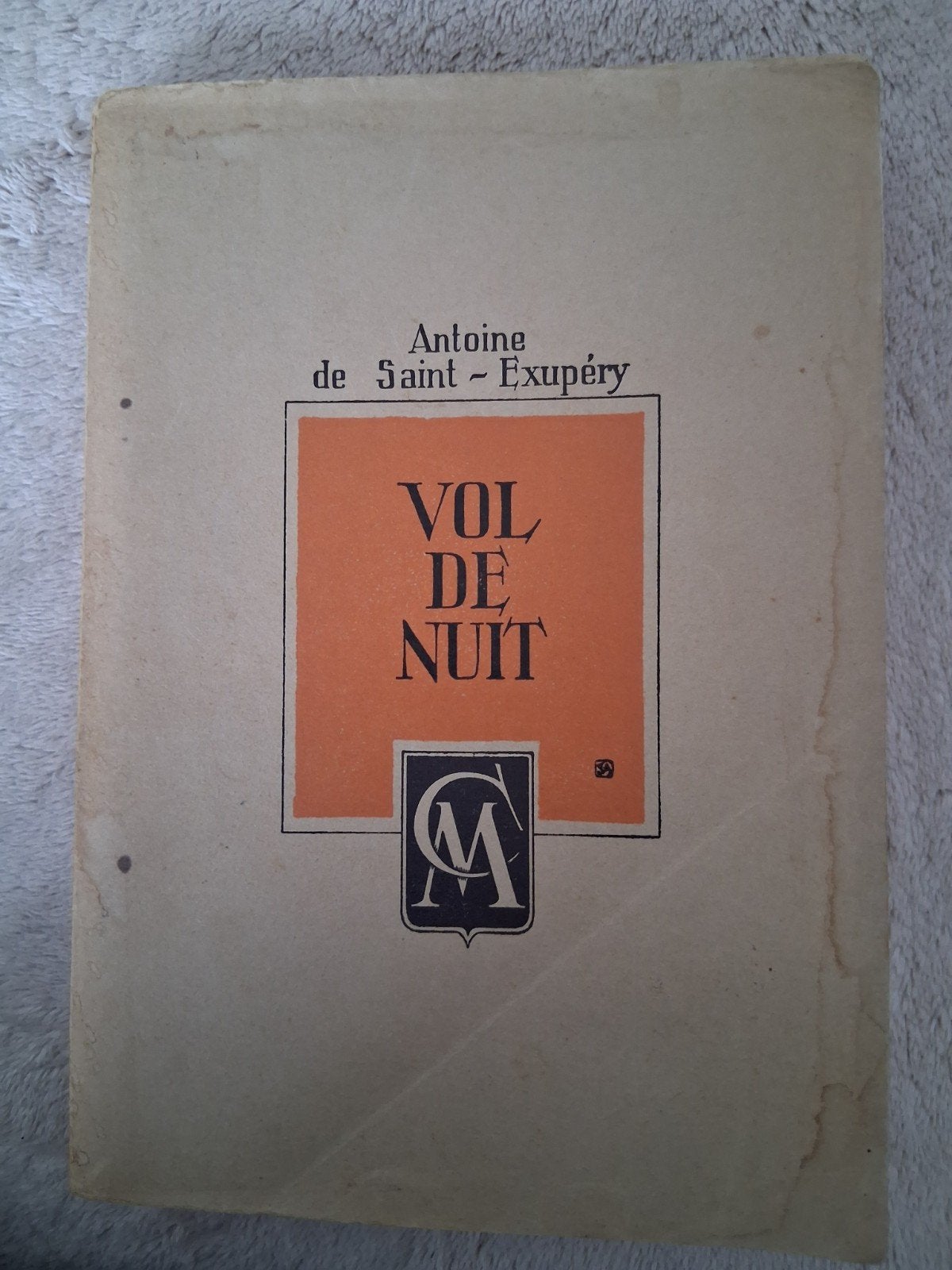 Vol de Nuit door St- Exupéry, Ophalen