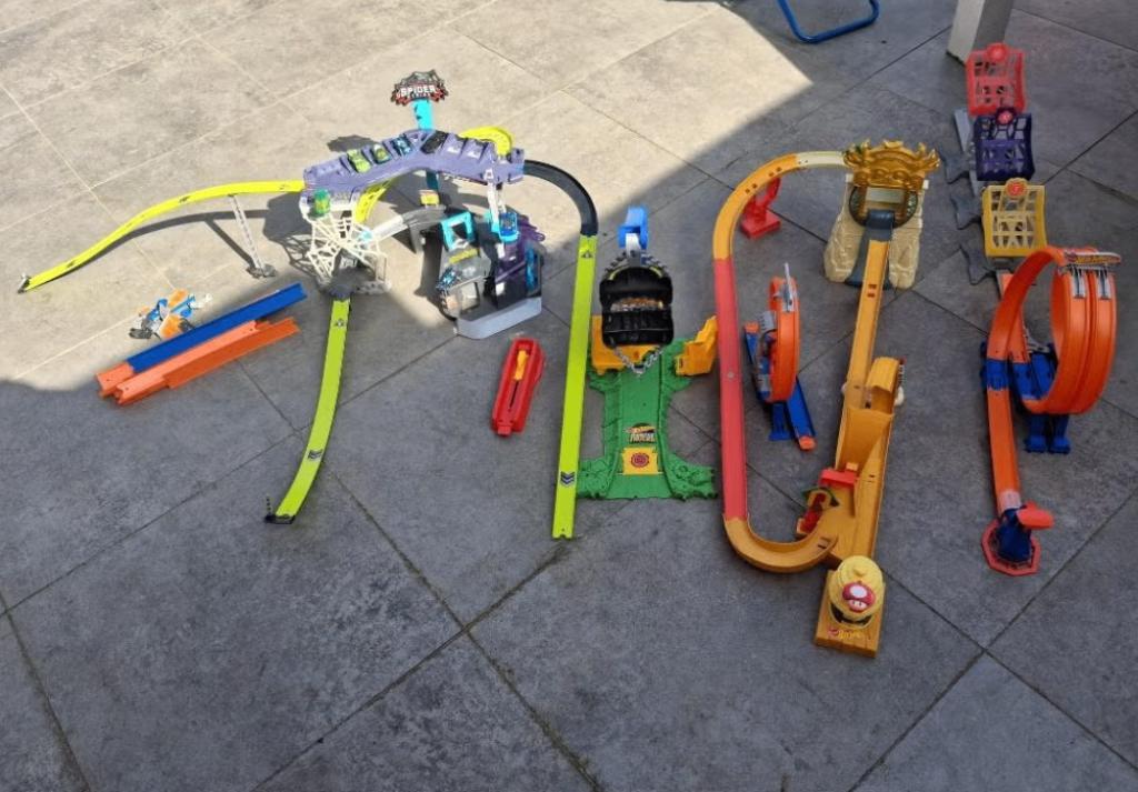Hotwheels 15€, Enlèvement, Hot Wheels, Circuit, Utilisé