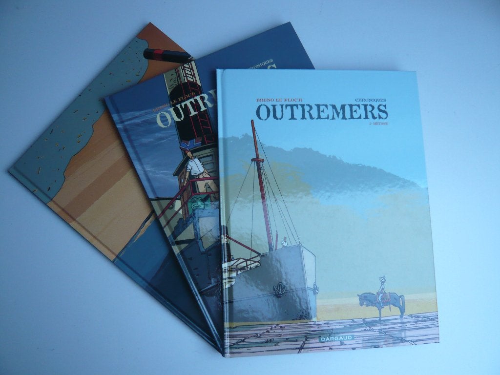 Bd CHRONIQUES OUTREMERS 1 à 3 (EO état neuf) de LE FLOC'H, Livres, BD, Enlèvement ou Envoi, LE FLOC'H, Série complète ou Série