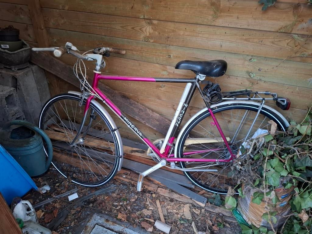 Fiets Minerva heren + fiets L'avenir Dames, Fietsen en Brommers, Ophalen, Gebruikt, Overige merken