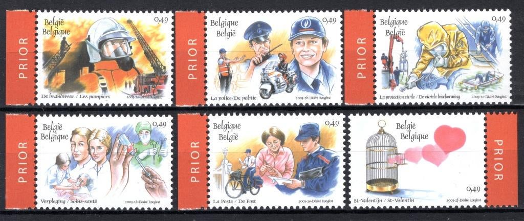 3150/3155 MNH** 2003 - Een hart voor.., Postzegels en Munten, Postzegels | Europa | België, Ophalen of Verzenden, Postfris, Postfris