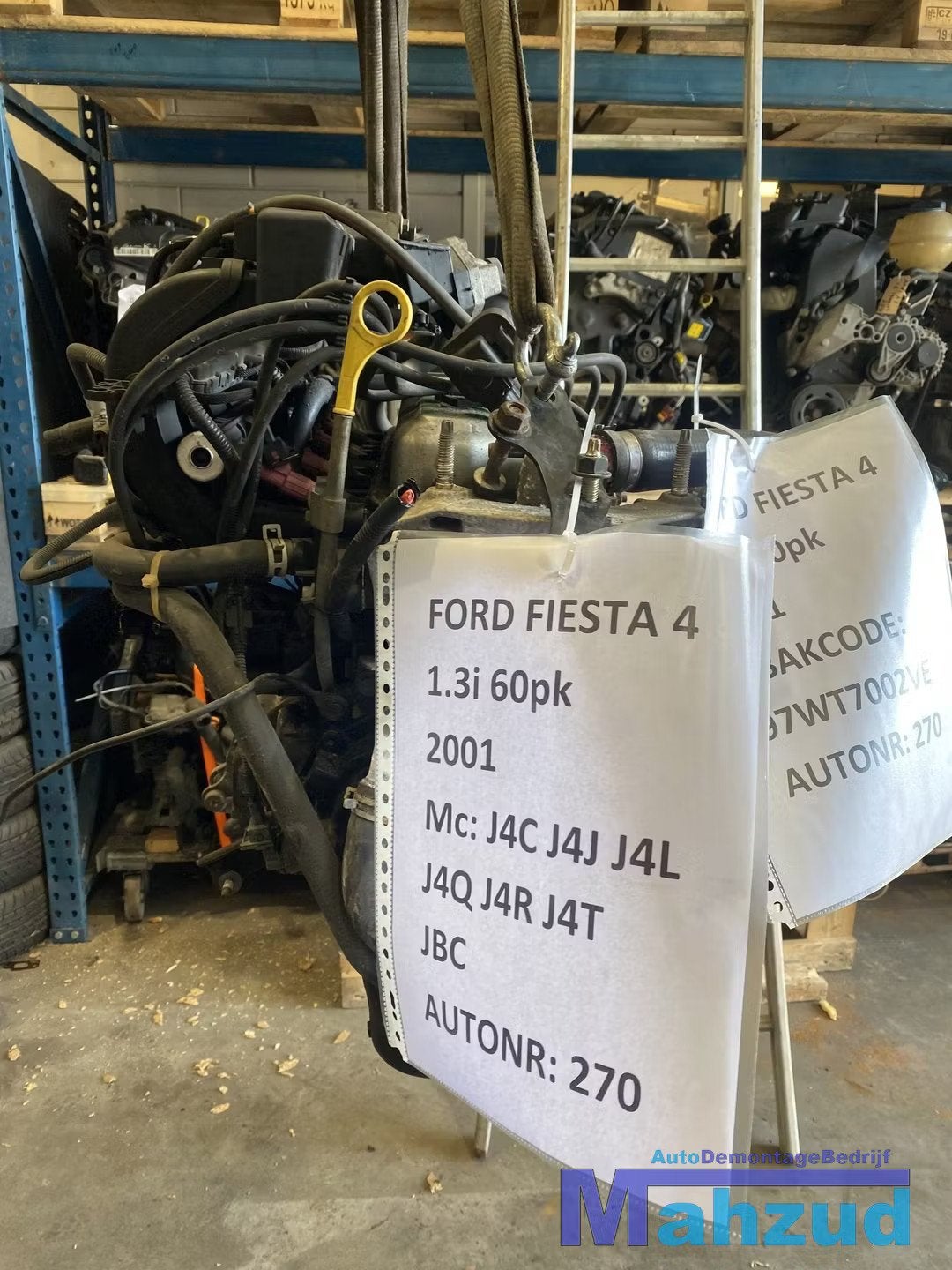 FORD FIESTA 4 1.3 8V Versnellingsbak 97WT7002VE TTFL0, Gebruikt, Info@ford.com, Ford, Ford Motor Company