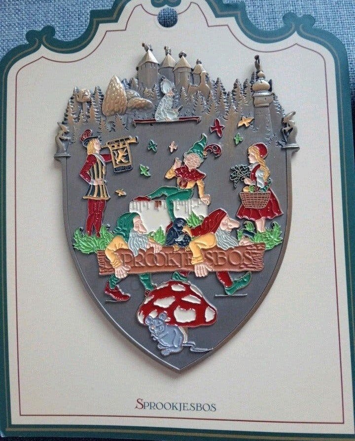 Sprookjesbos pin te koop, Ophalen