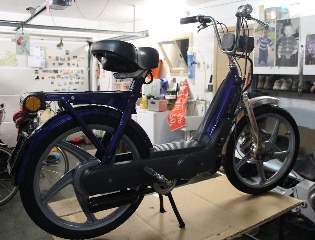 bromfiets piaggio ciao 50cc, Fietsen en Brommers, Brommers | Vespa, Ophalen, Gebruikt, Ciao, Klasse A (25 km/u)