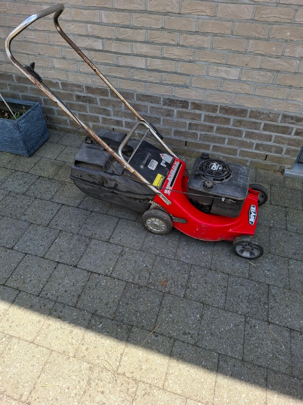 Rover benzine  grasmaaier  in zeer goede staat, Tuin en Terras, Ophalen