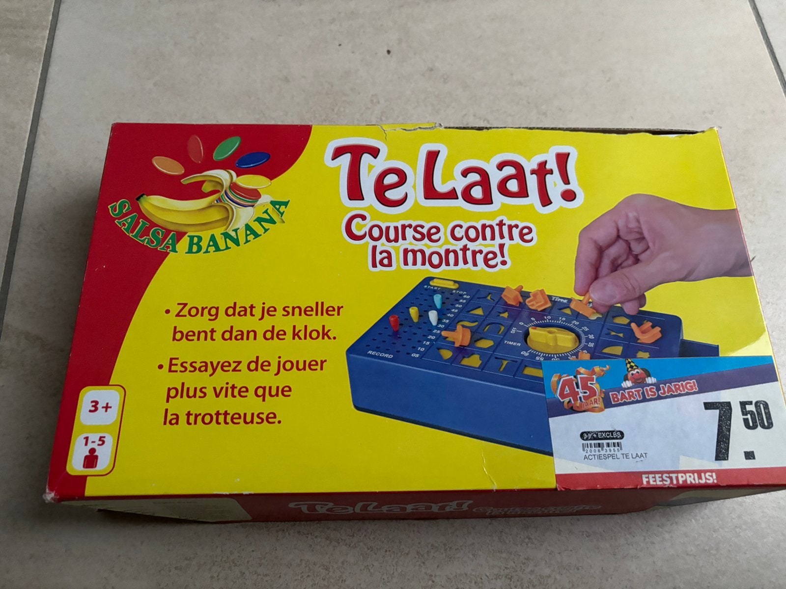 Jeu d'action trop tard, 1 ou 2 joueurs, Enlèvement ou Envoi, Utilisé, Salsa banana