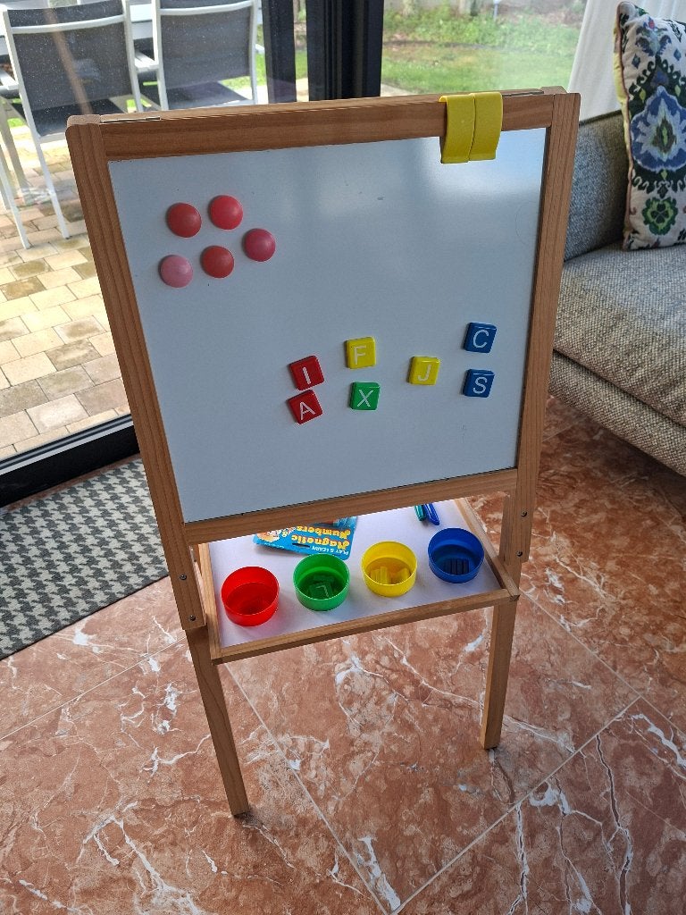 Speelgoed schoolbord, Divers, Enlèvement, Comme neuf, Tableau blanc