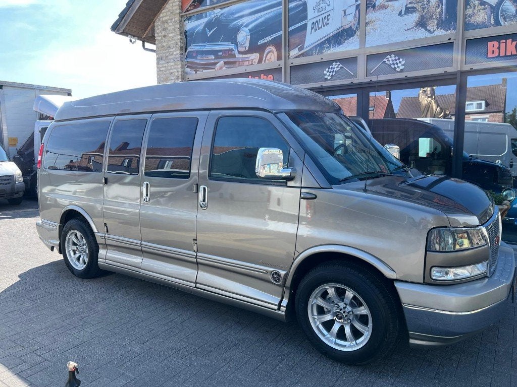 GMC Savana lichte vracht, Autos, Argent ou Gris, 2178 kg, 4 portes, Entreprise