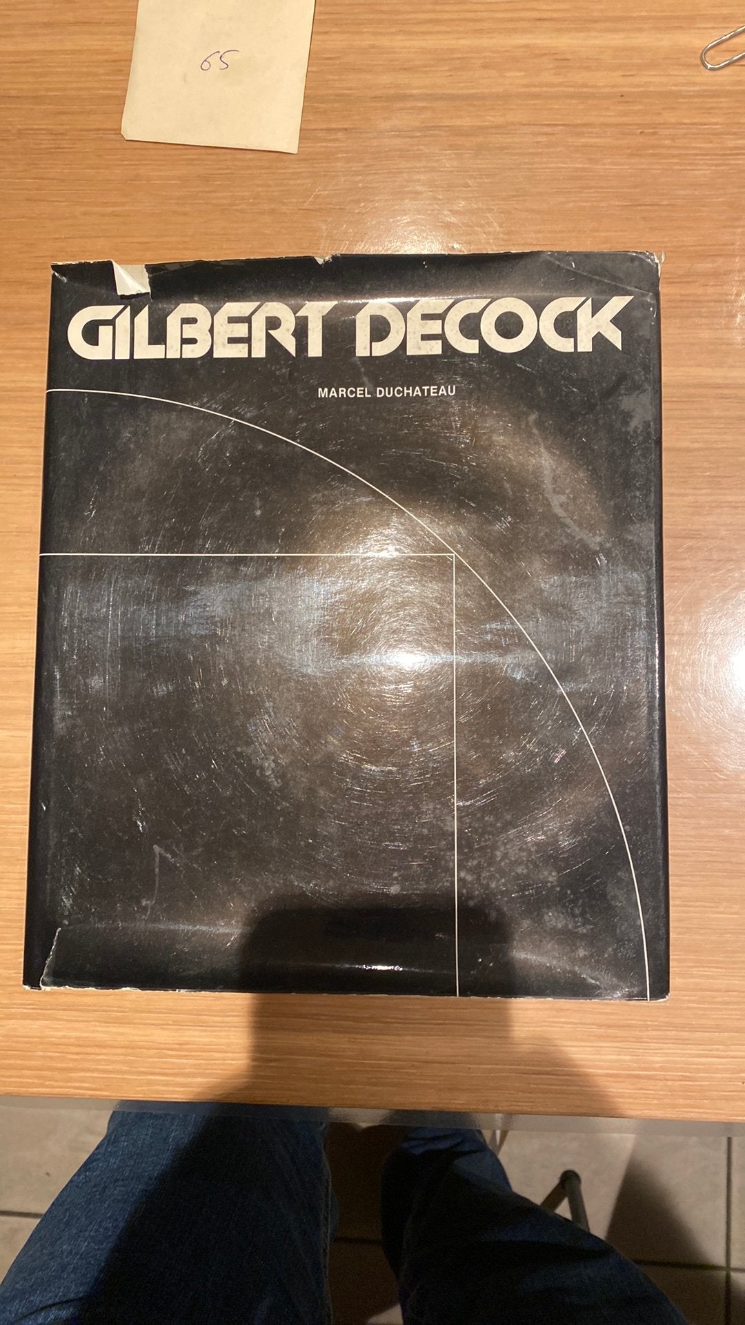 Gilbert Decock Hardcover Kunstmonografie, Ophalen, Zo goed als nieuw, Overige onderwerpen, Marcel Duchateau