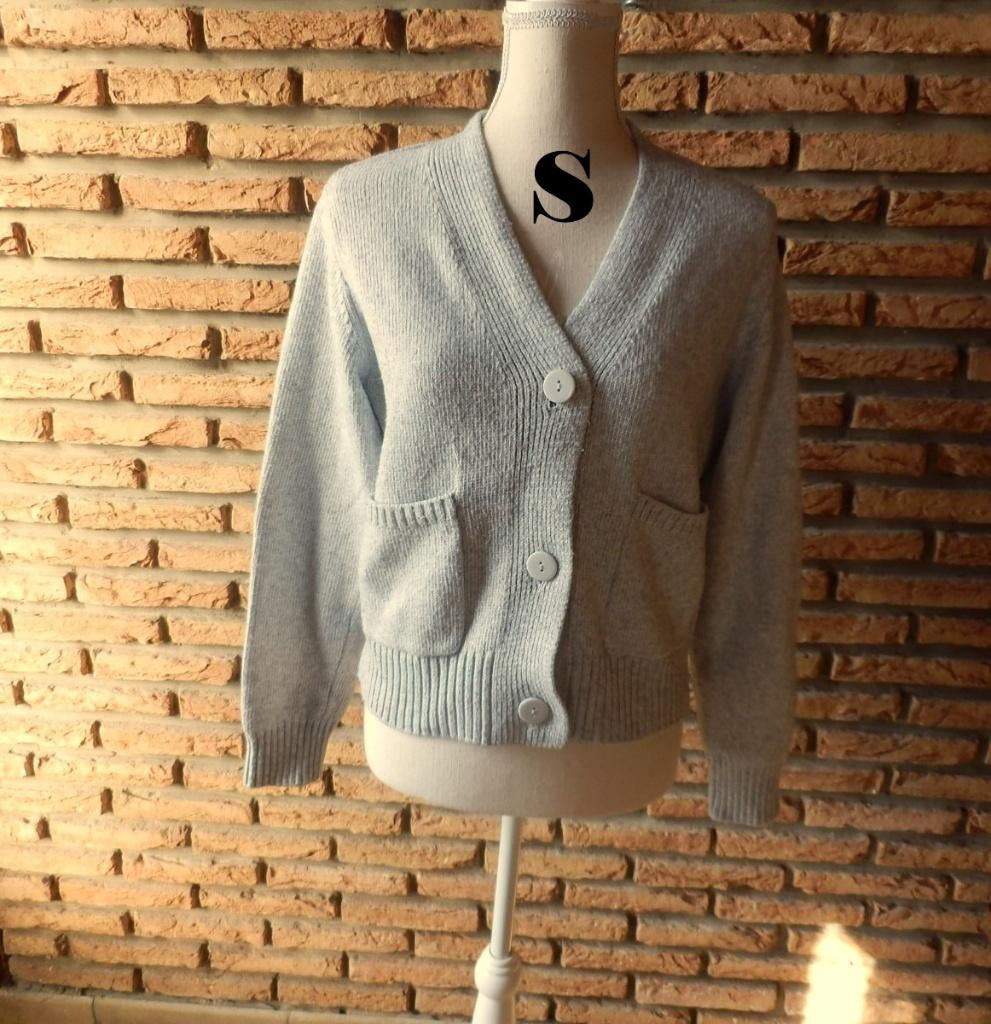 (70) - gilet femme t.36 gris - primark -, Primark, Ophalen of Verzenden, Zo goed als nieuw, Maat 36 (S)