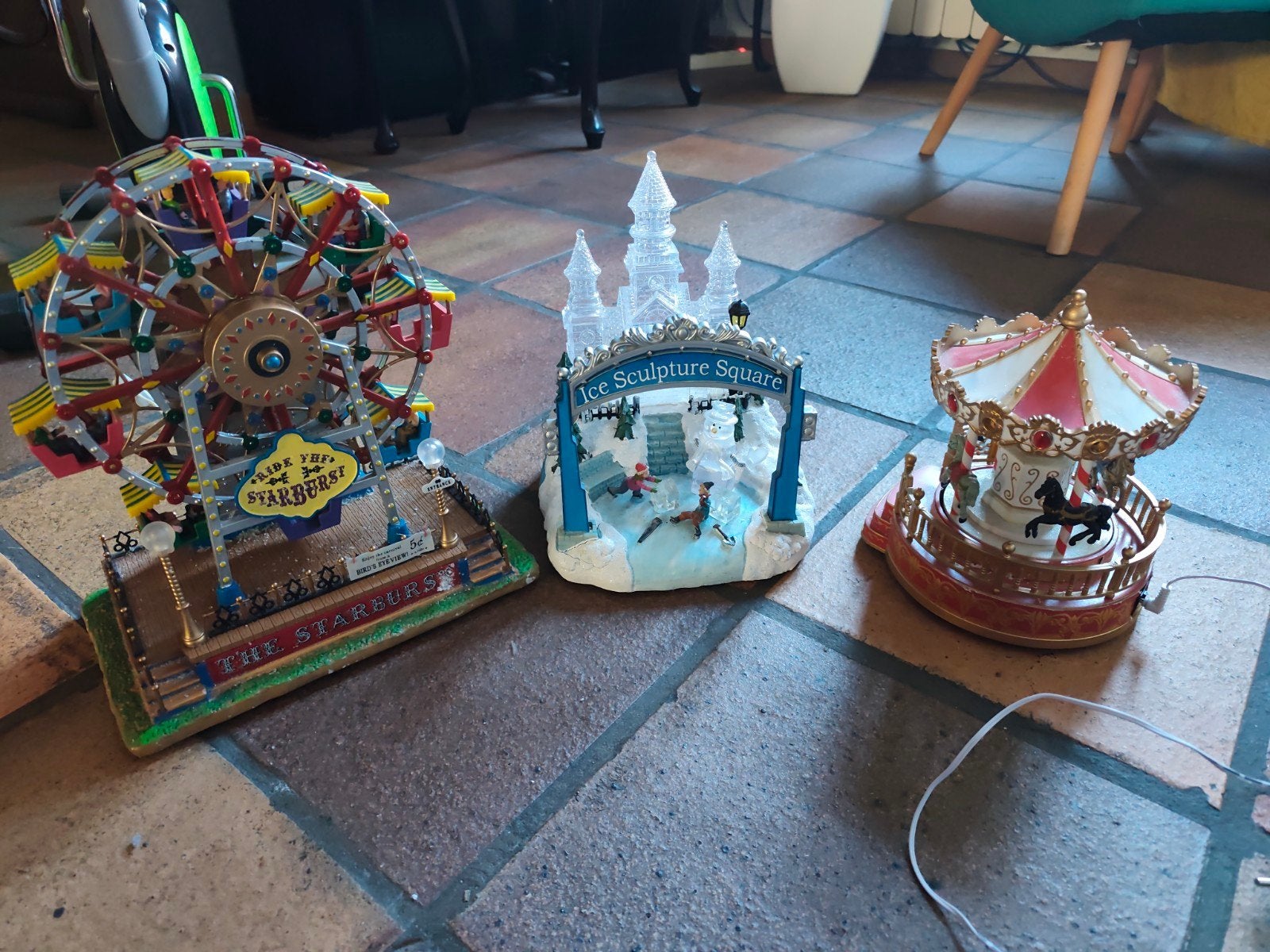 ensemble de village de Noël, Enlèvement ou Envoi