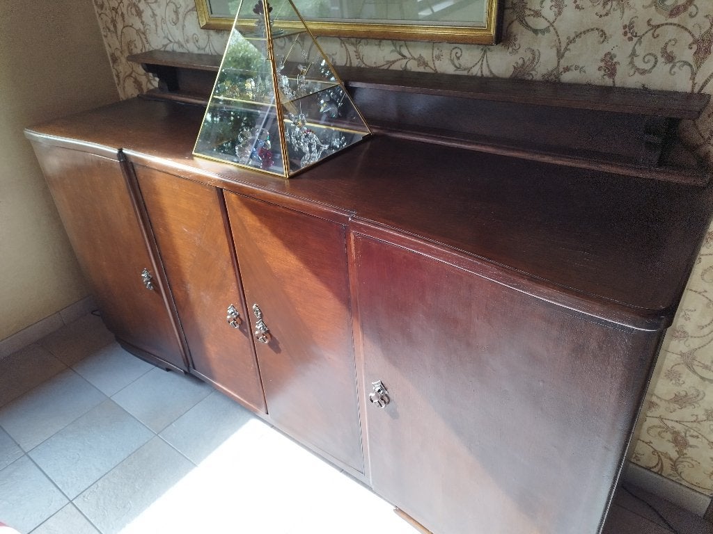buffet, Maison & Meubles, Antiek, 200 cm ou plus, Enlèvement, Utilisé