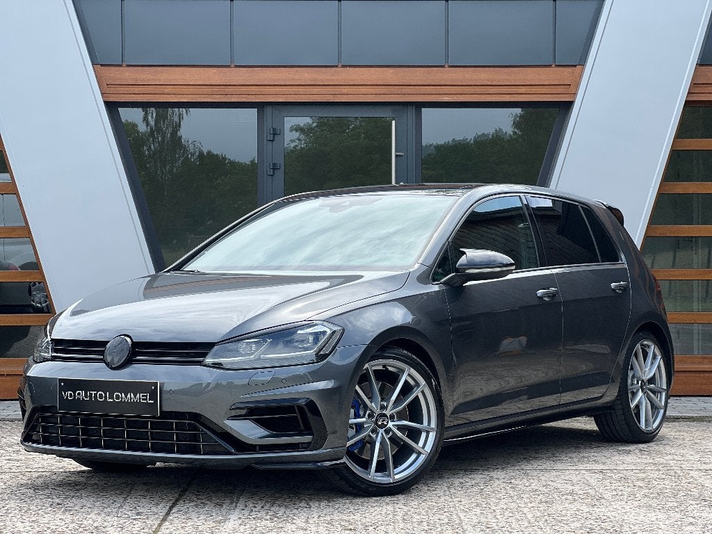 Volkswagen Golf R 4-Motion '20 -AUTOMAAT/ PANO/ LED/ 300PK, Cuir, Argent ou Gris, Achat, Entreprise