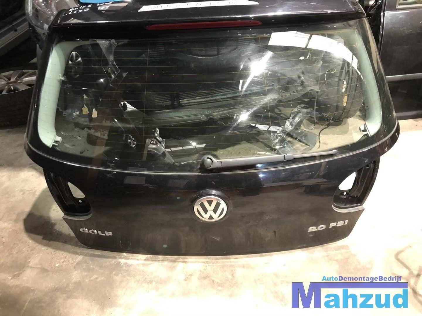 Golf 5 zwart LC9Z achterklep achterdeur, Gebruikt, Volkswagen AG, Vw@volkswagen.de, Achter
