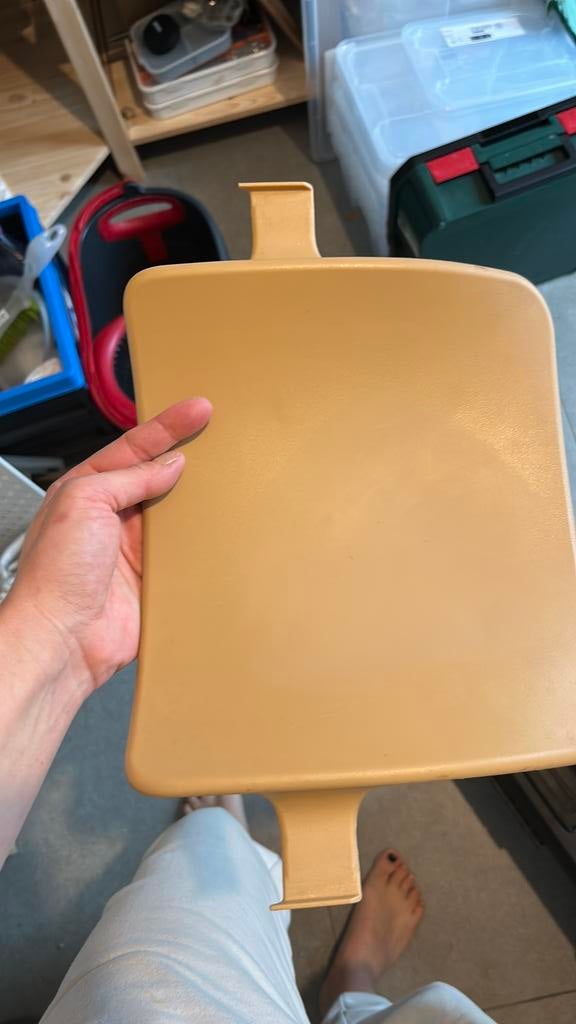 Rugsteun stokke eetstoel, Ophalen