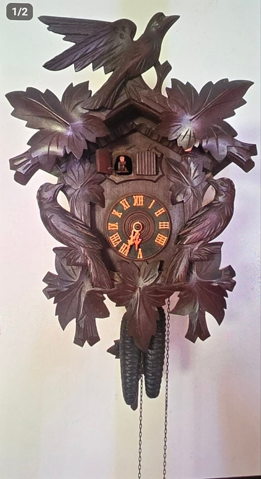 Oude koekoeks klok, Antiek en Kunst, Ophalen of Verzenden