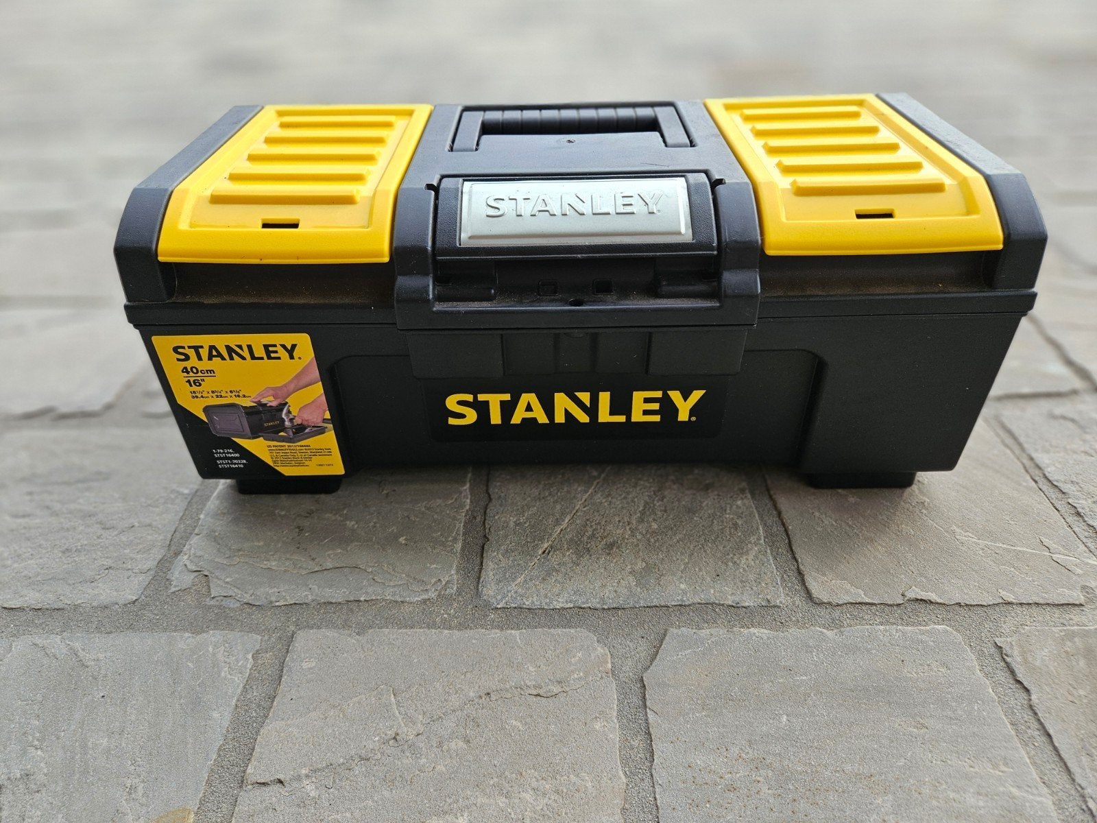 Stanley gereedschapskoffer 40 cm, Doe-het-zelf en Bouw, Gereedschapskisten, Ophalen, Gebruikt