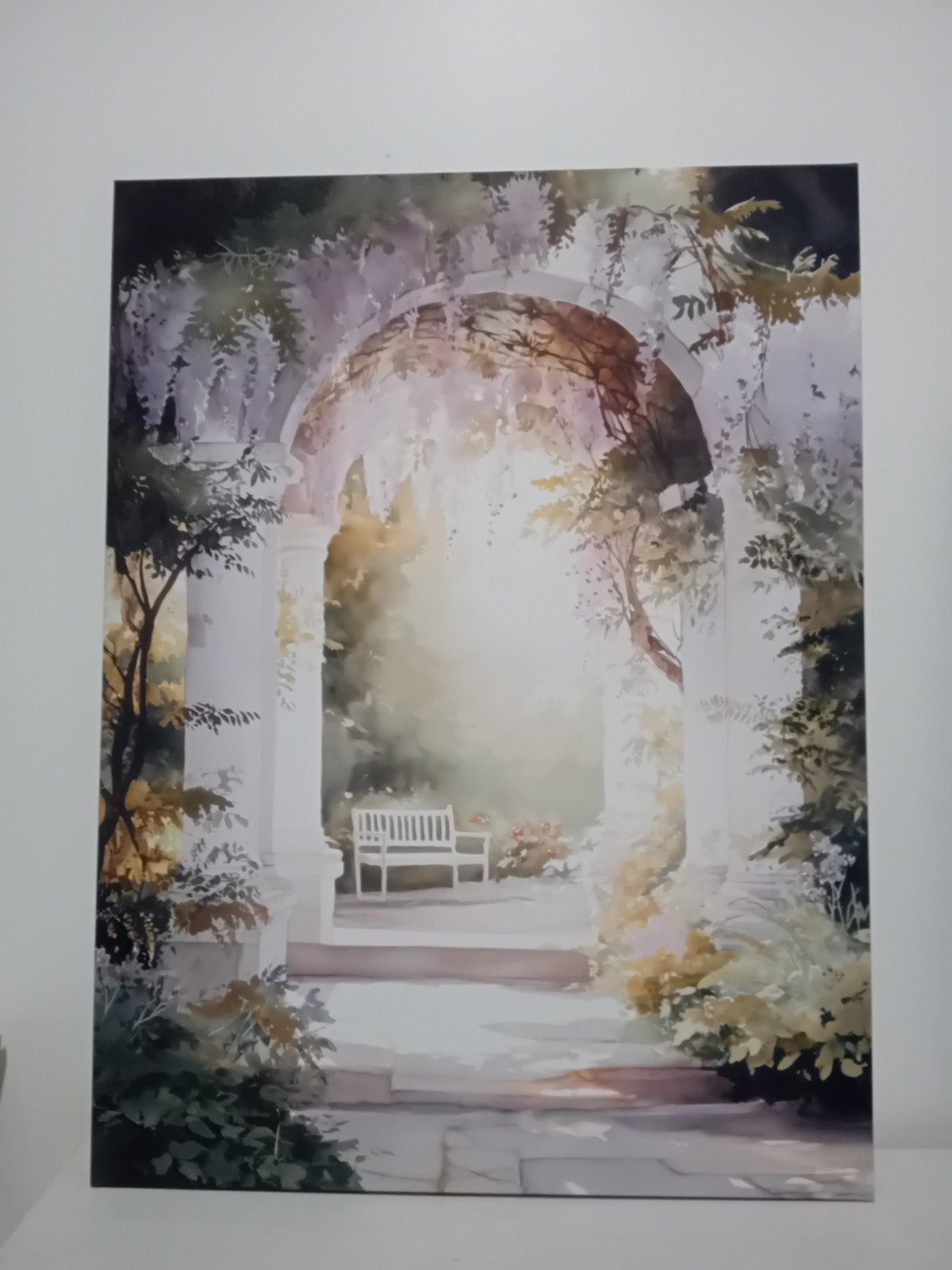 Grand Tableau sur toile décoratif, Antiquités & Art, Art | Peinture | Moderne, Enlèvement