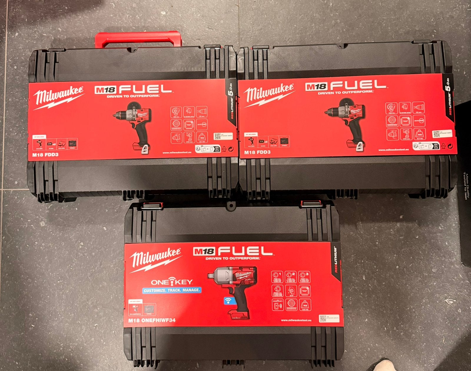 Milwaukee M18 FUEL – 3 Machines – NIEUW – Met factuur, Doe-het-zelf en Bouw, Ophalen of Verzenden, Nieuw