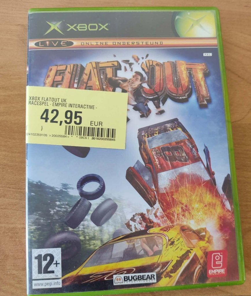 FlatOut – Xbox Original, Games en Spelcomputers, Ophalen of Verzenden, Zo goed als nieuw, Platform