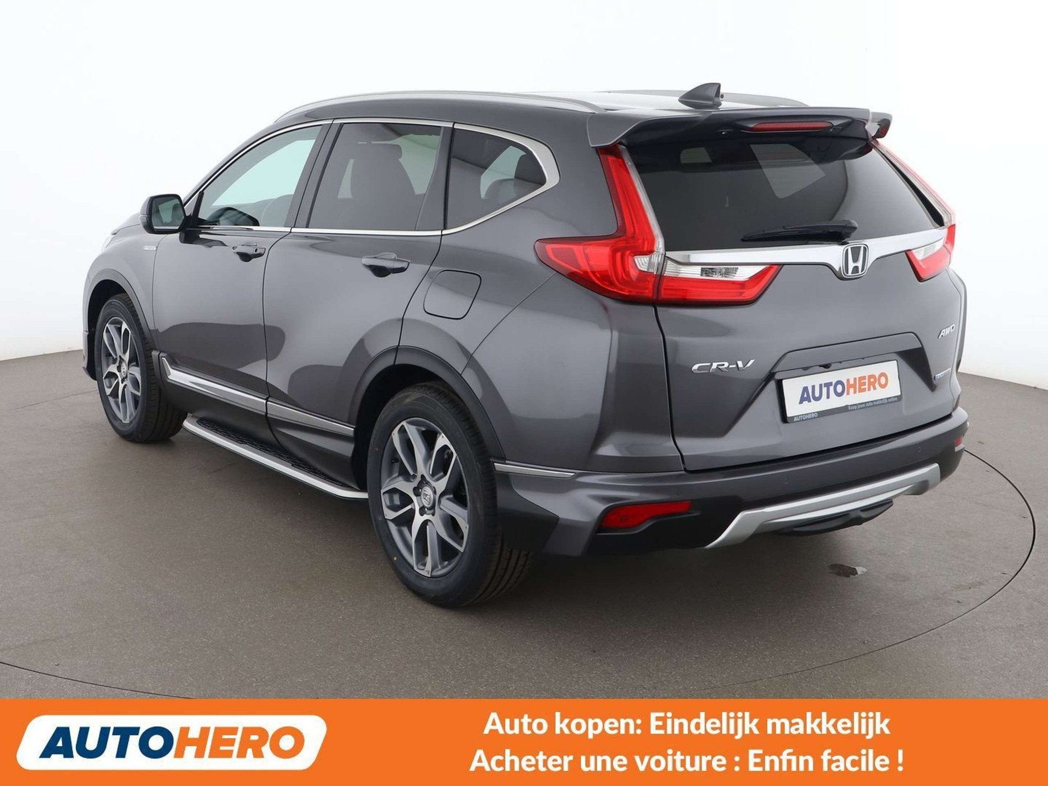 Honda CR-V 2.0 i-MMD Hybrid Executive 4WD (automatique), Autos, Cuir, Argent ou Gris, Achat, Volant multifonction
