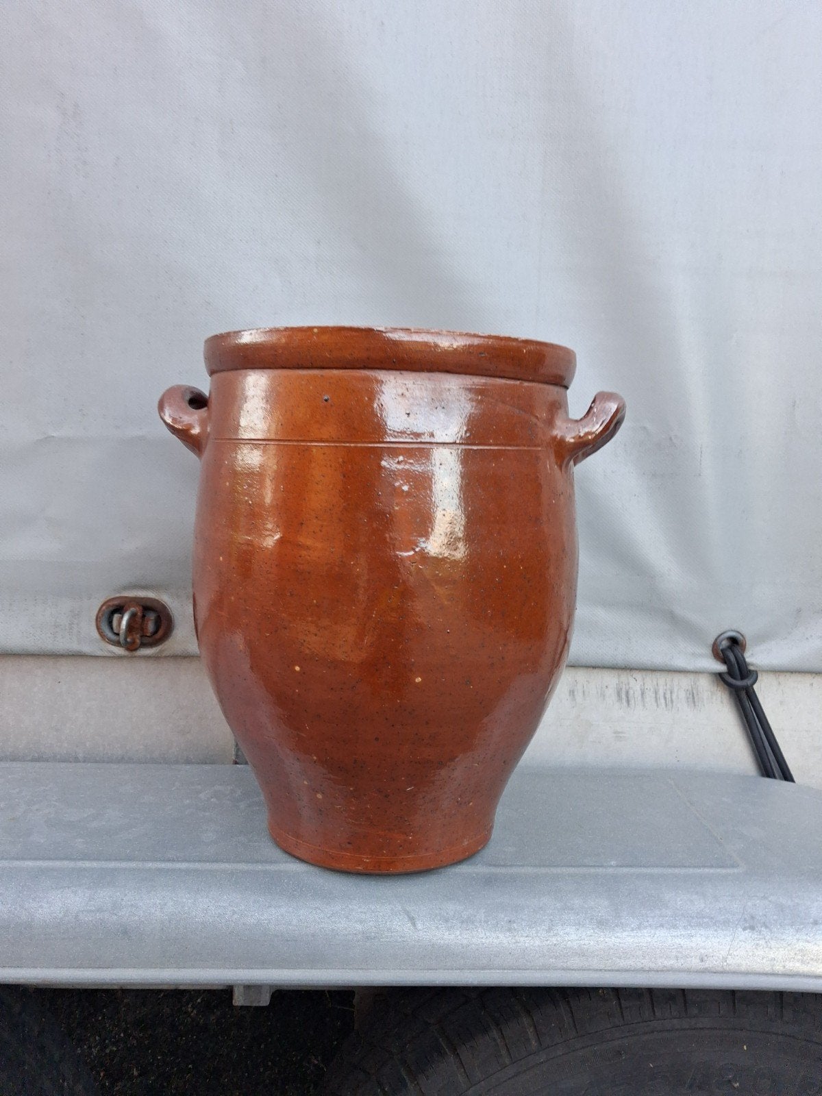 oude stynen pot, Tuin en Terras, Ophalen