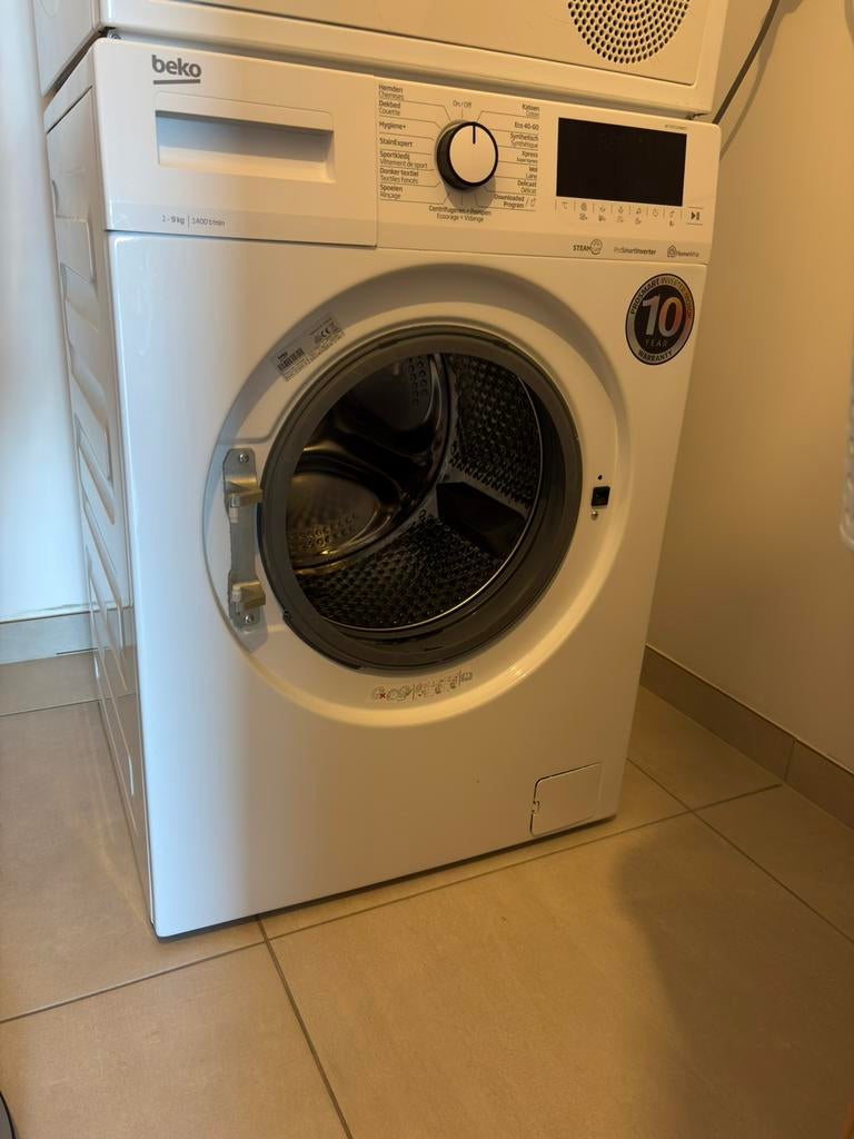 BEKO wasmachine 9kg A++, Ophalen, Zo goed als nieuw