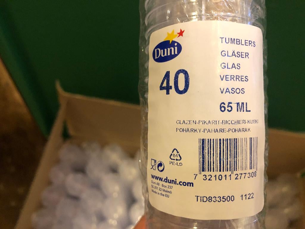 3300 glaasjes potjes, Ophalen of Verzenden, Nieuw, Overige typen